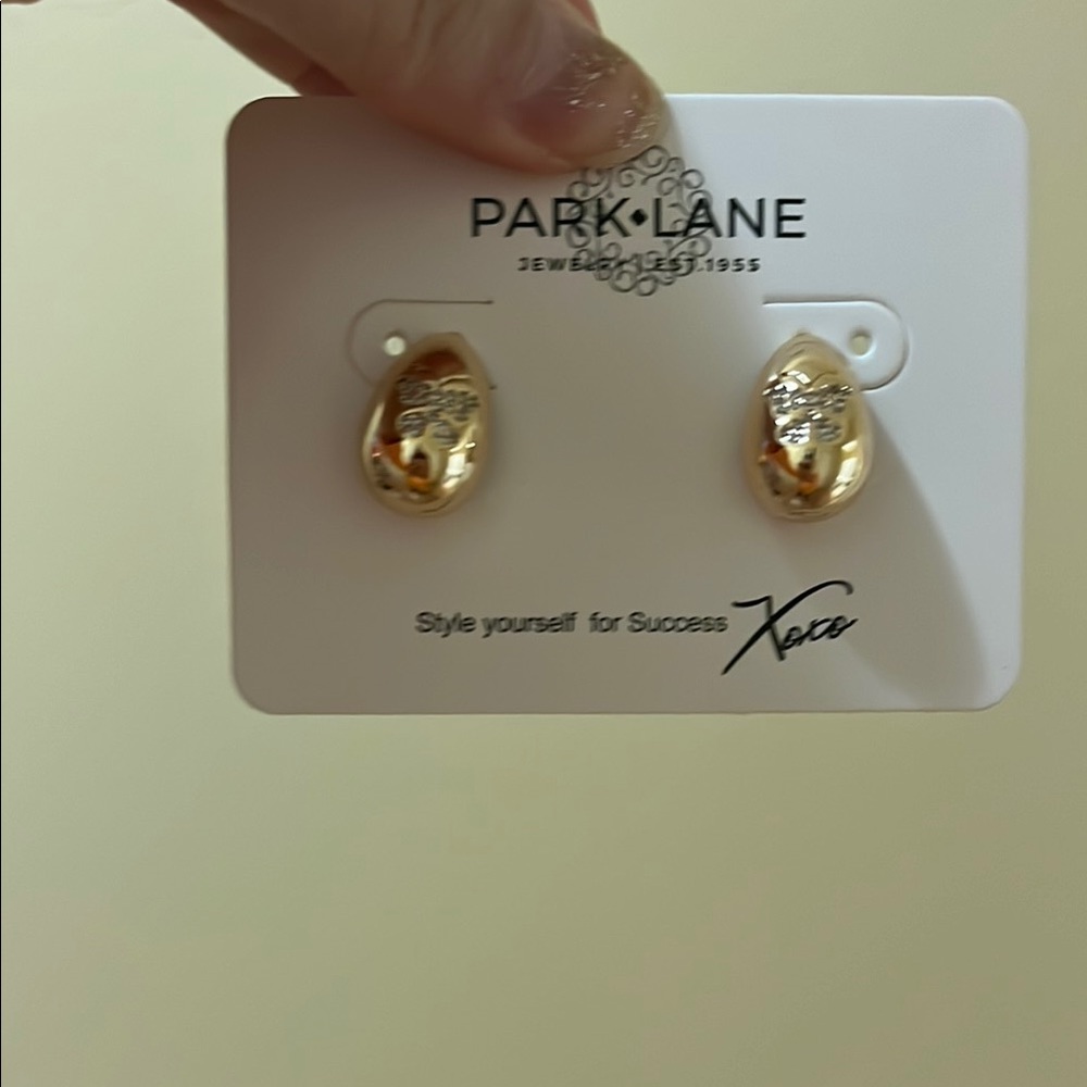 Park Lane Gold Teardrop Earrings